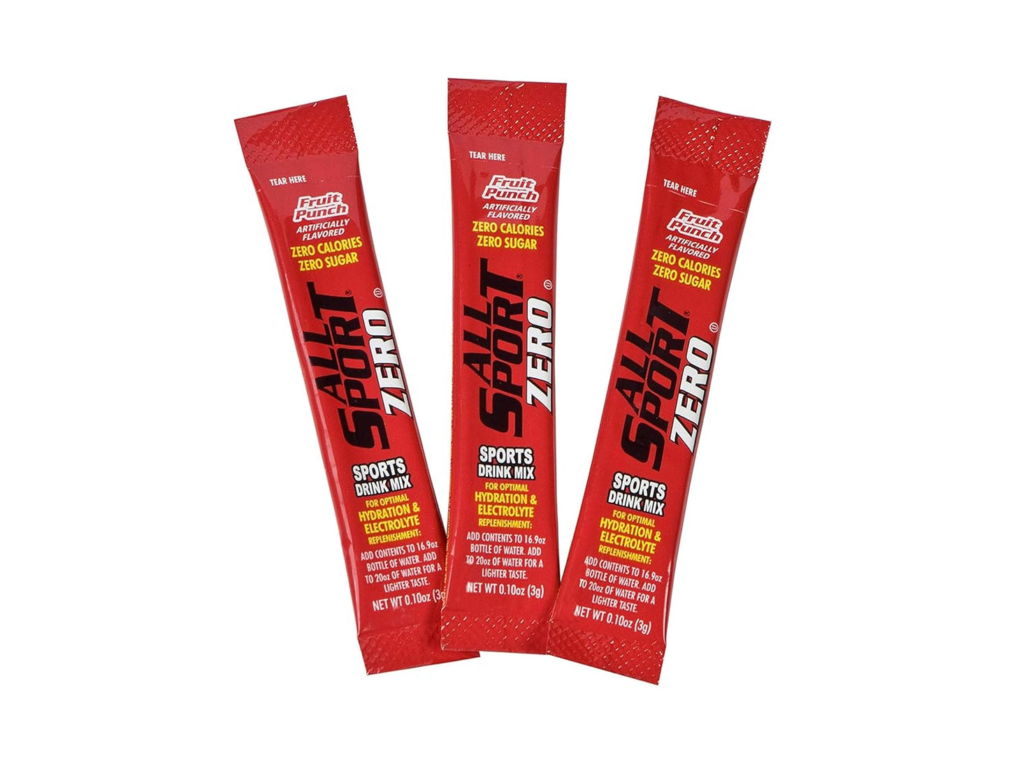 All Sport Powdered Hydration Bars | Zero Calories | High-Performance Electrolyte Drink | Sugar-Free | 6.9 fl oz (50 Count)