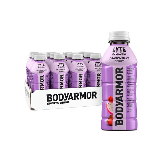 BODYARMOR LYTE Sports Drink, Low Calorie Sports Drink, 16 fl oz (12 packs)