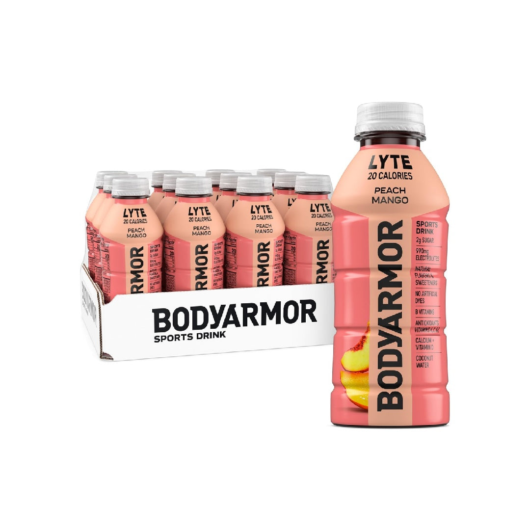 BODYARMOR LYTE Sports Drink, Low Calorie Sports Drink, 16 fl oz (12 packs)