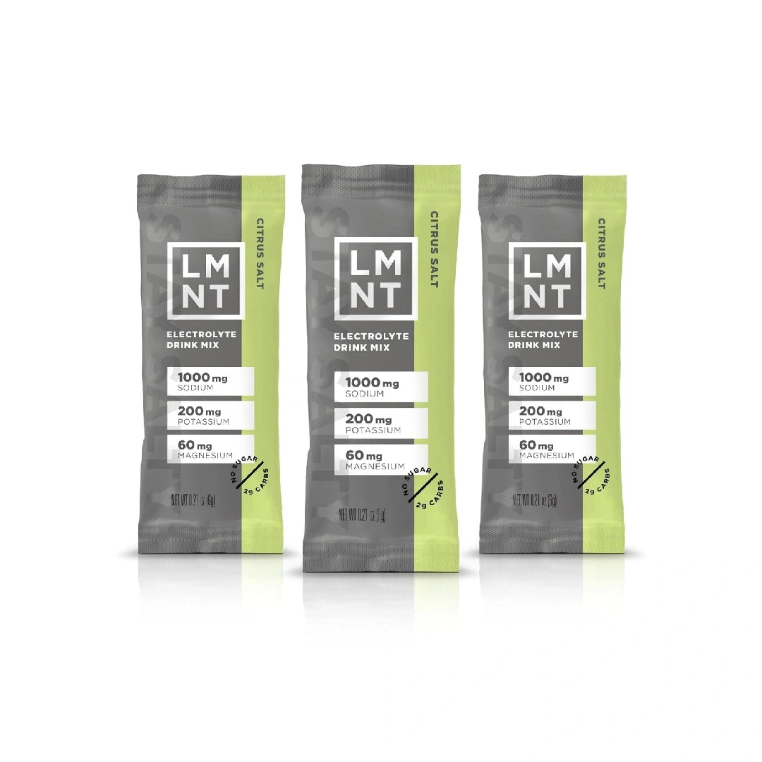 LMNT Zero Sugar Electrolyte Drink Mix – Citrus Salt, 30 Pack