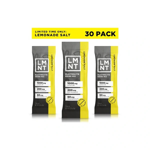 LMNT Zero Sugar Electrolyte Drink Mix – Citrus Salt, 30 Pack